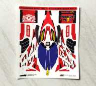 Decal Thundershot Mk.II Red Special - Body Merah - Vinnyl